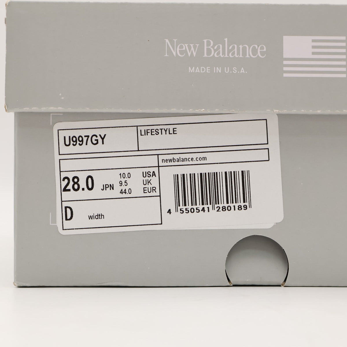 U997GY New Balance 997 Grey (Men's)