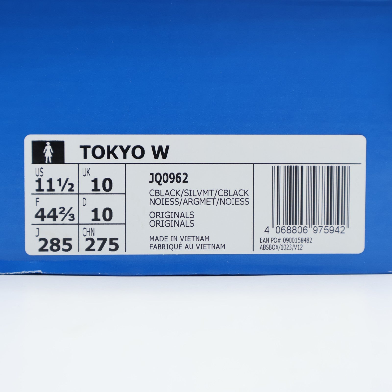 JQ0962 adidas Originals Tokyo Black Silver (Women's)
