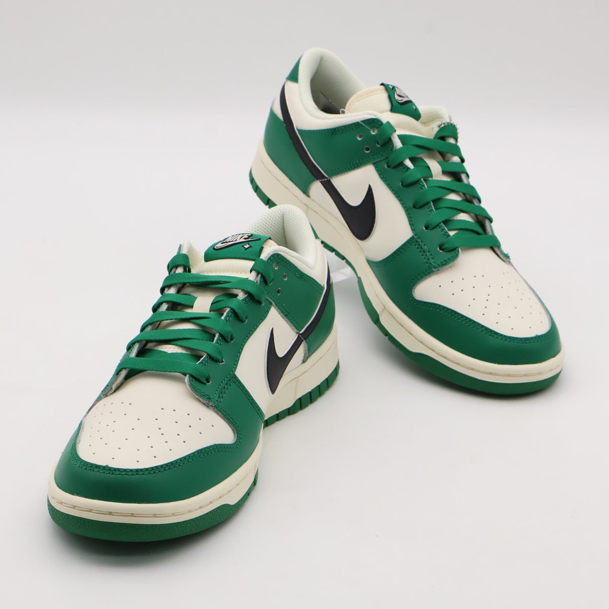 DR9654-100 Nike Dunk Low SE Jackpot Lottery Pack Malachite Green Pale Ivory