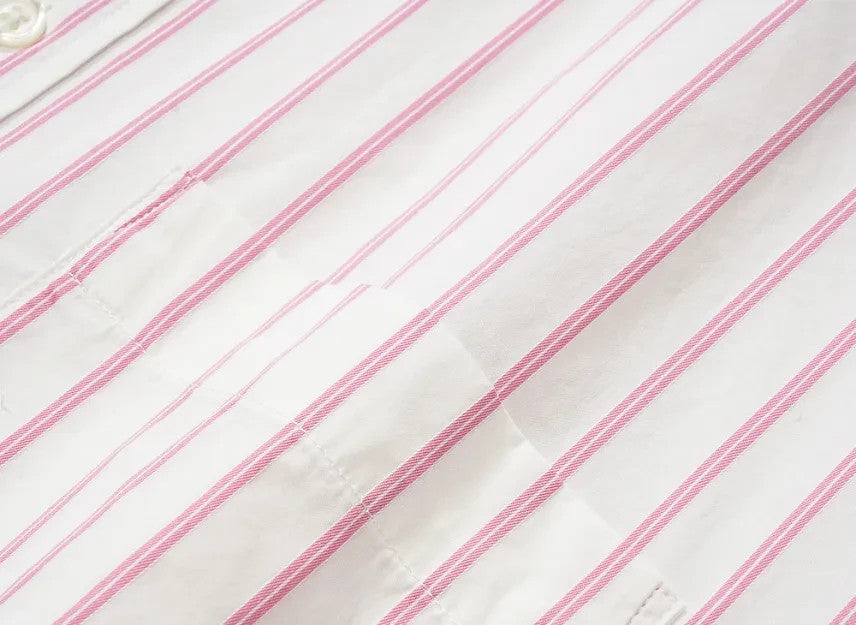 Supreme x MM6 Maison Margiela Stripe Shirt "White"