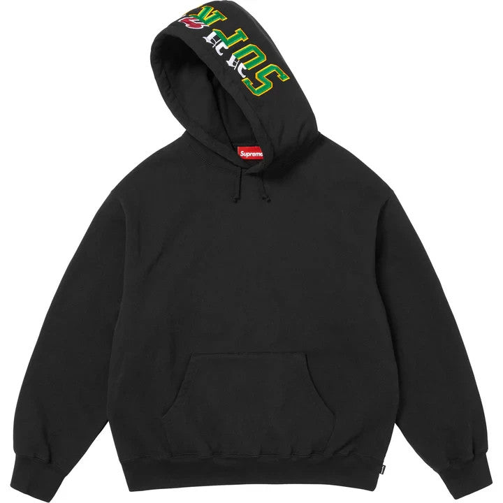 Supreme Multi Logos Hooded Sweatshirt Black