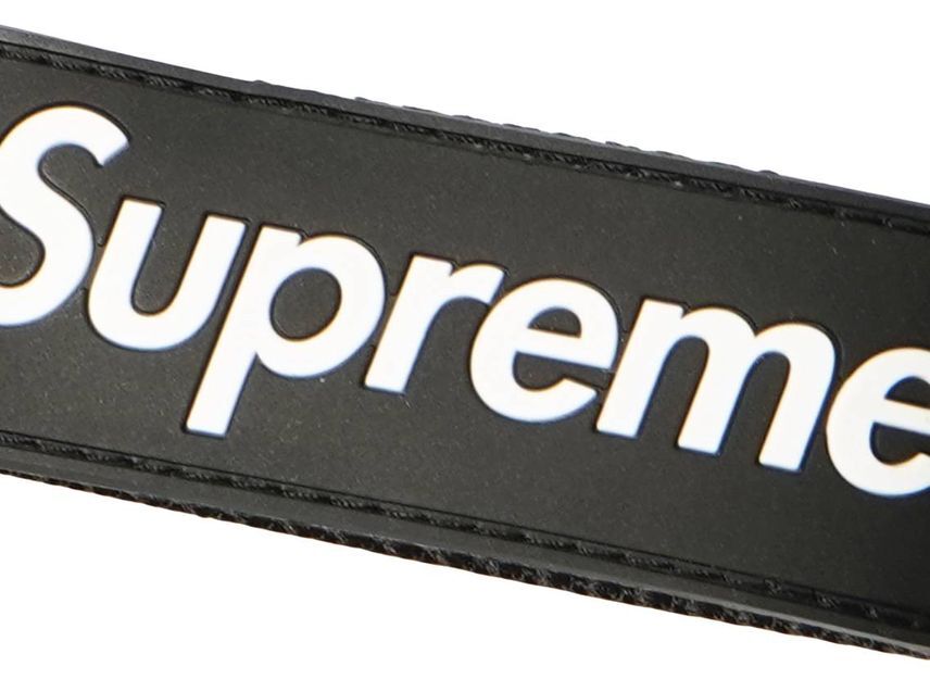 Supreme Webbing Keychain Black (23SS)