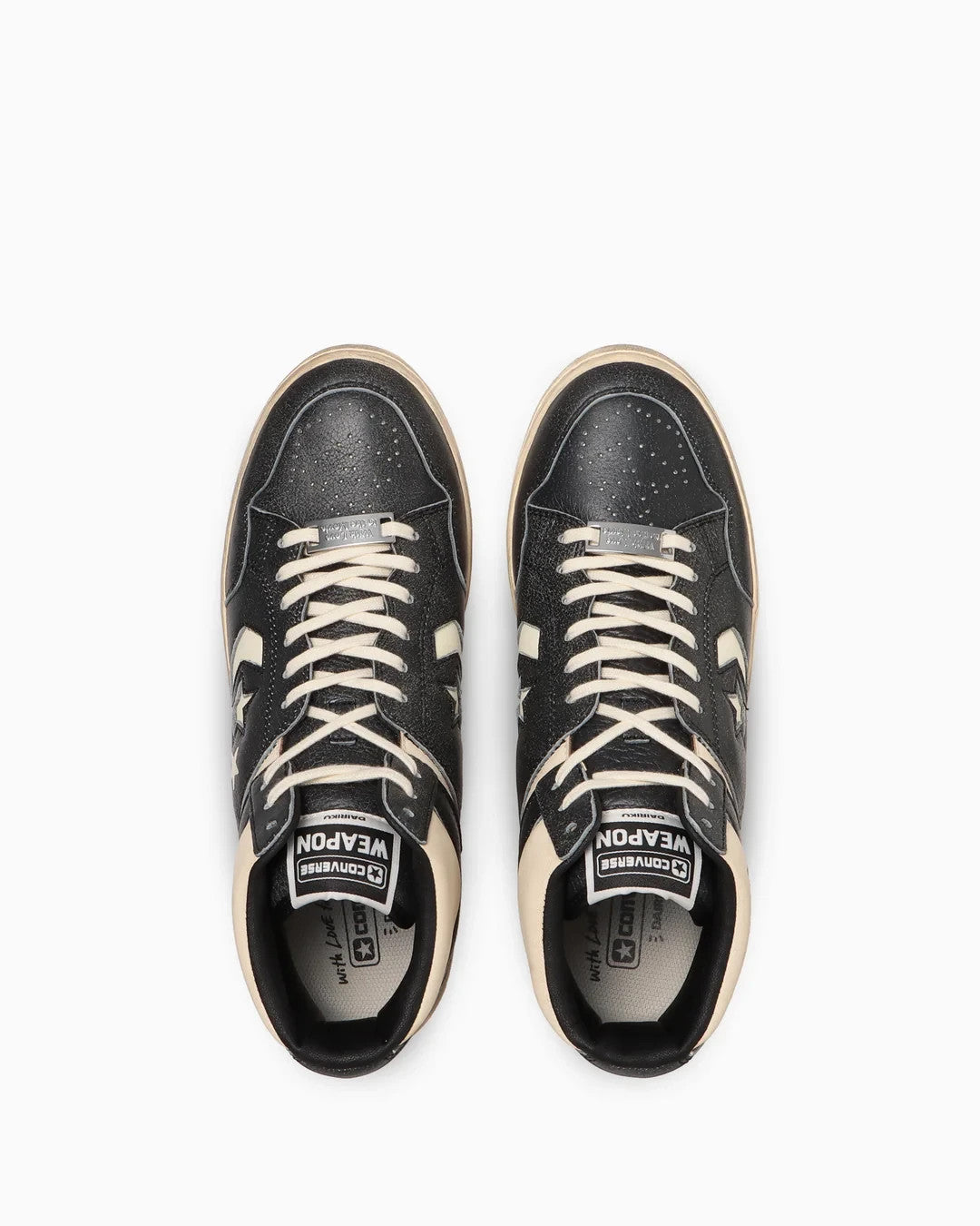 33702470 DAIRIKU Converse Weapon Hi Black White (Men's)