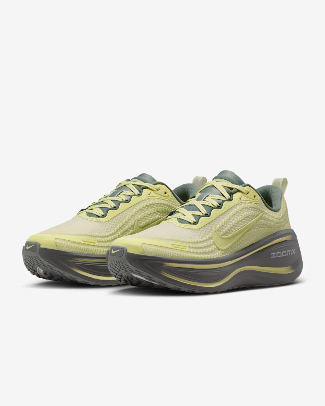 IQ3440-751 Nike Vomero Plus Life Lime Smoke Grey (Women's)