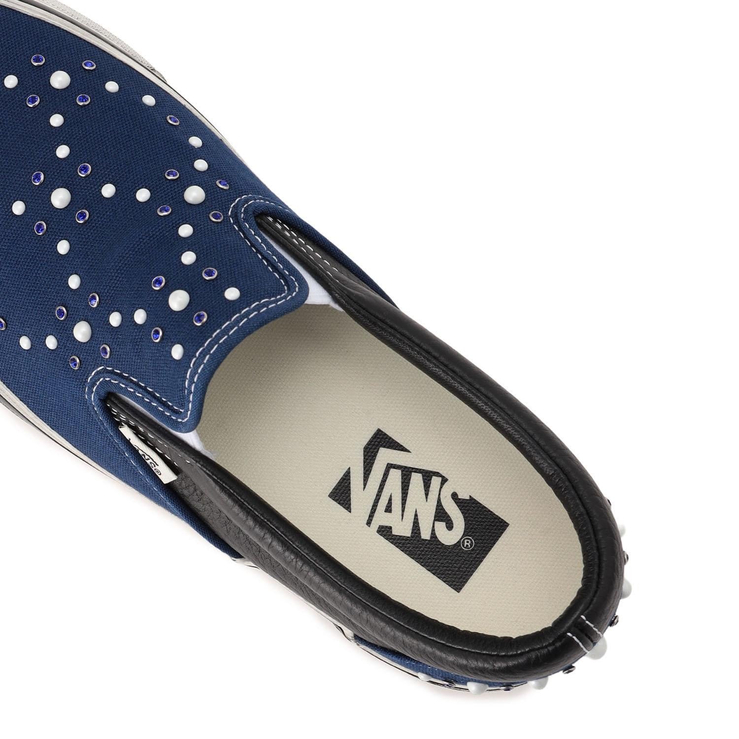 VN000D9PIND Vans Premium Classic Slip-On Pearlized Pack Indigo Blue (Men's)