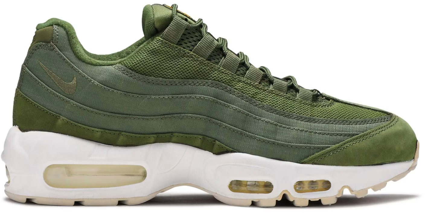 834668-337 Stussy Ã Nike Air Max 95 "Olive" (2015) (Men's)