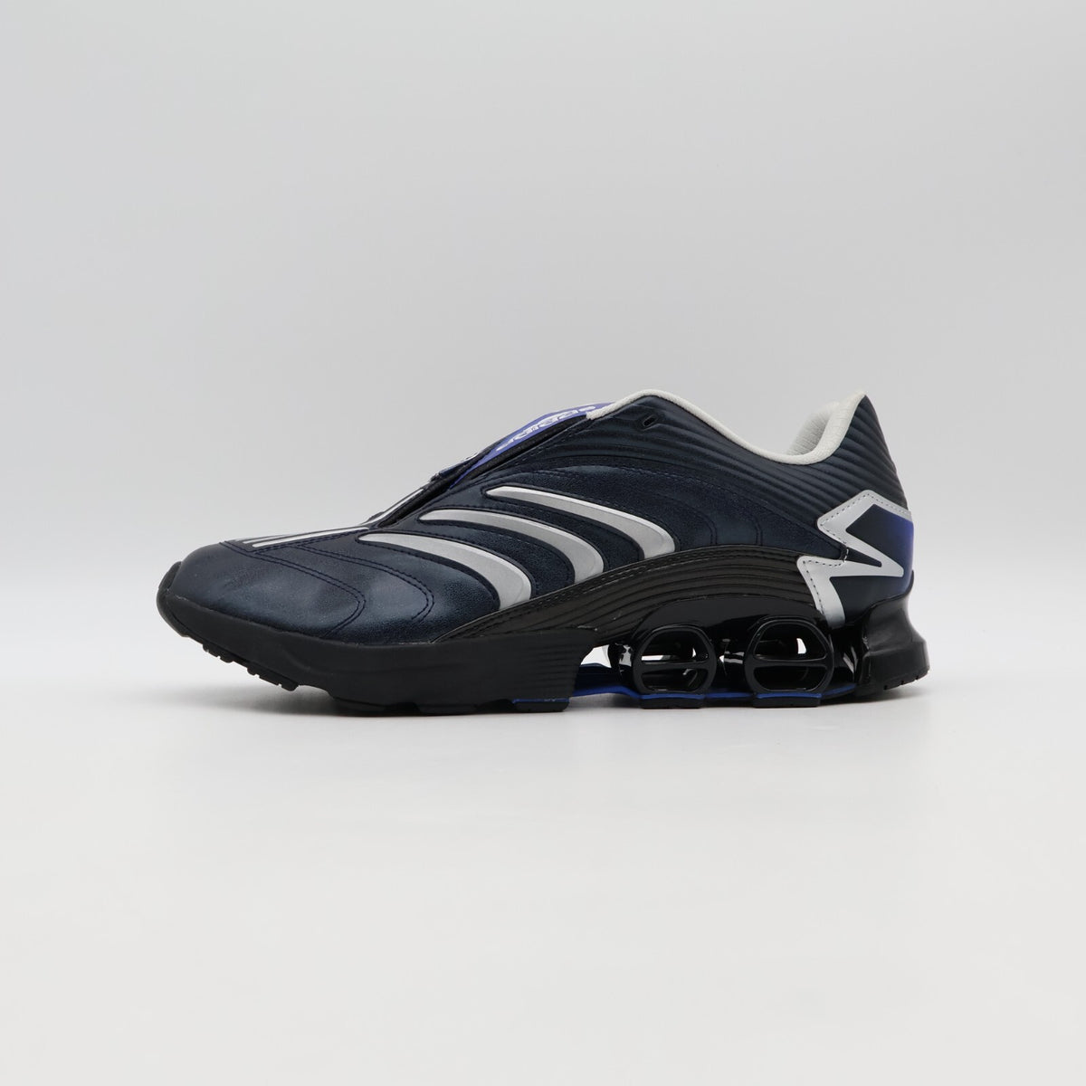 JQ2579 atmos Ã adidas Predator Megaride Silver Metallic Core Black (Men's)