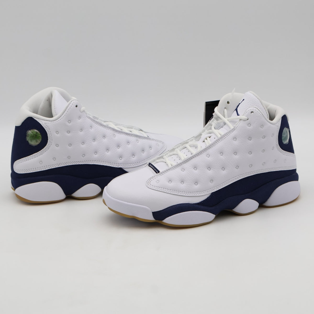 414571-140 Nike Air Jordan 13 Retro White and Midnight Navy (Men's)