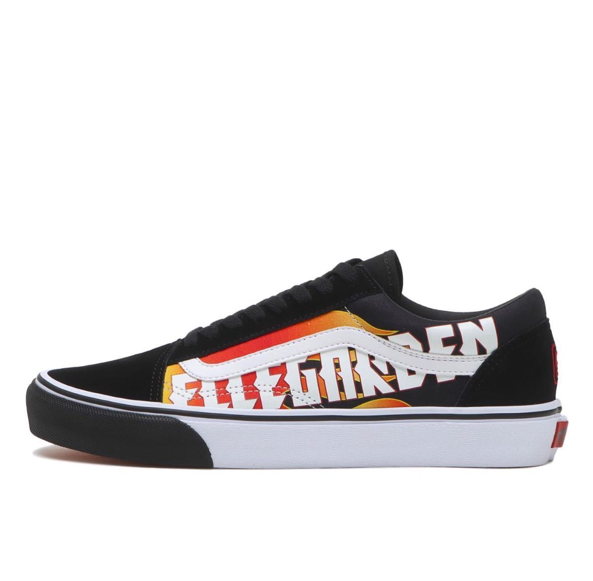687687-0001 ELLEGARDEN Ã Vans Old Skool Black Flame (V36CF ELLE) (Men's)