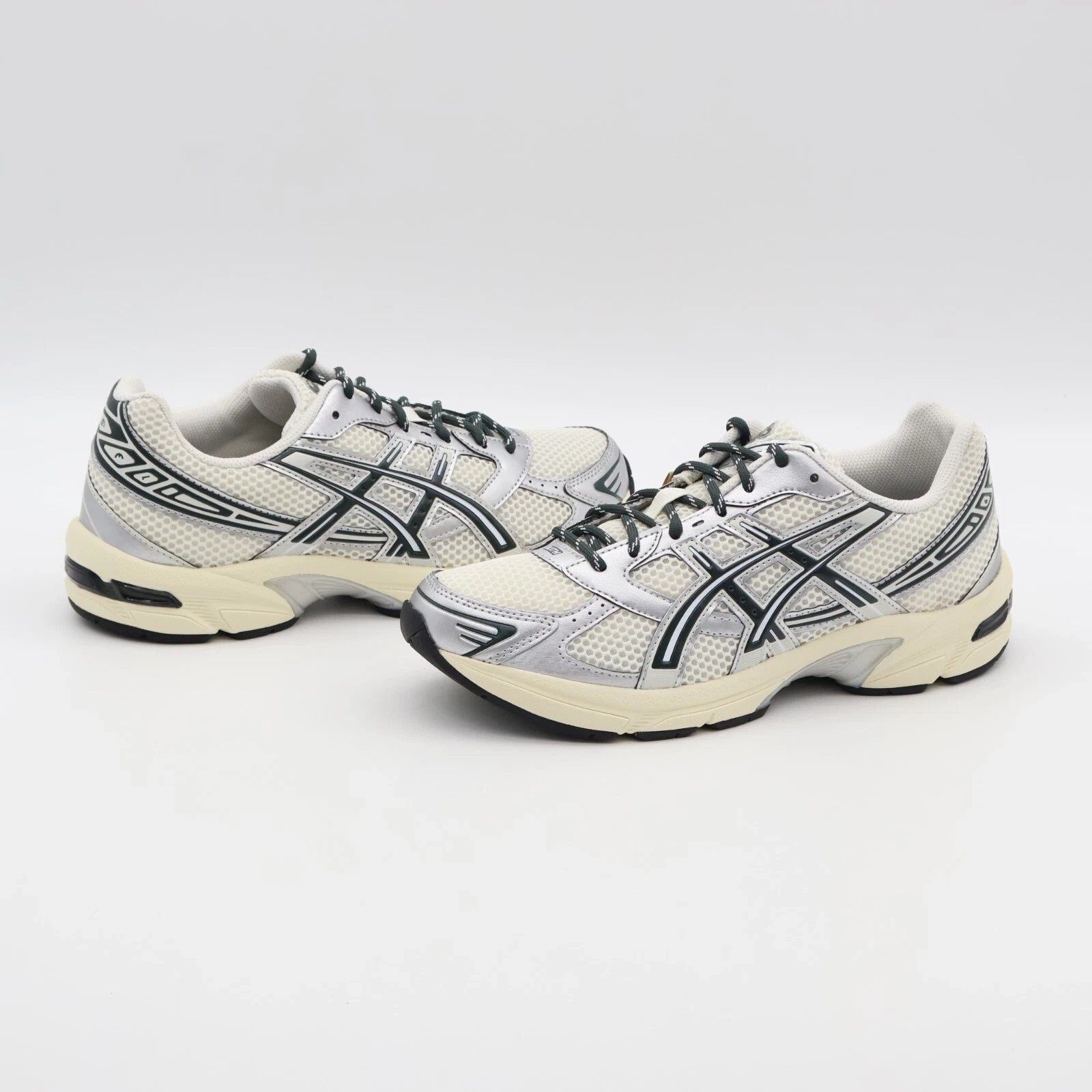 1203A565-100 KITH Asics Vintage Tech Gel-1130 Cream Scarab (Men's)