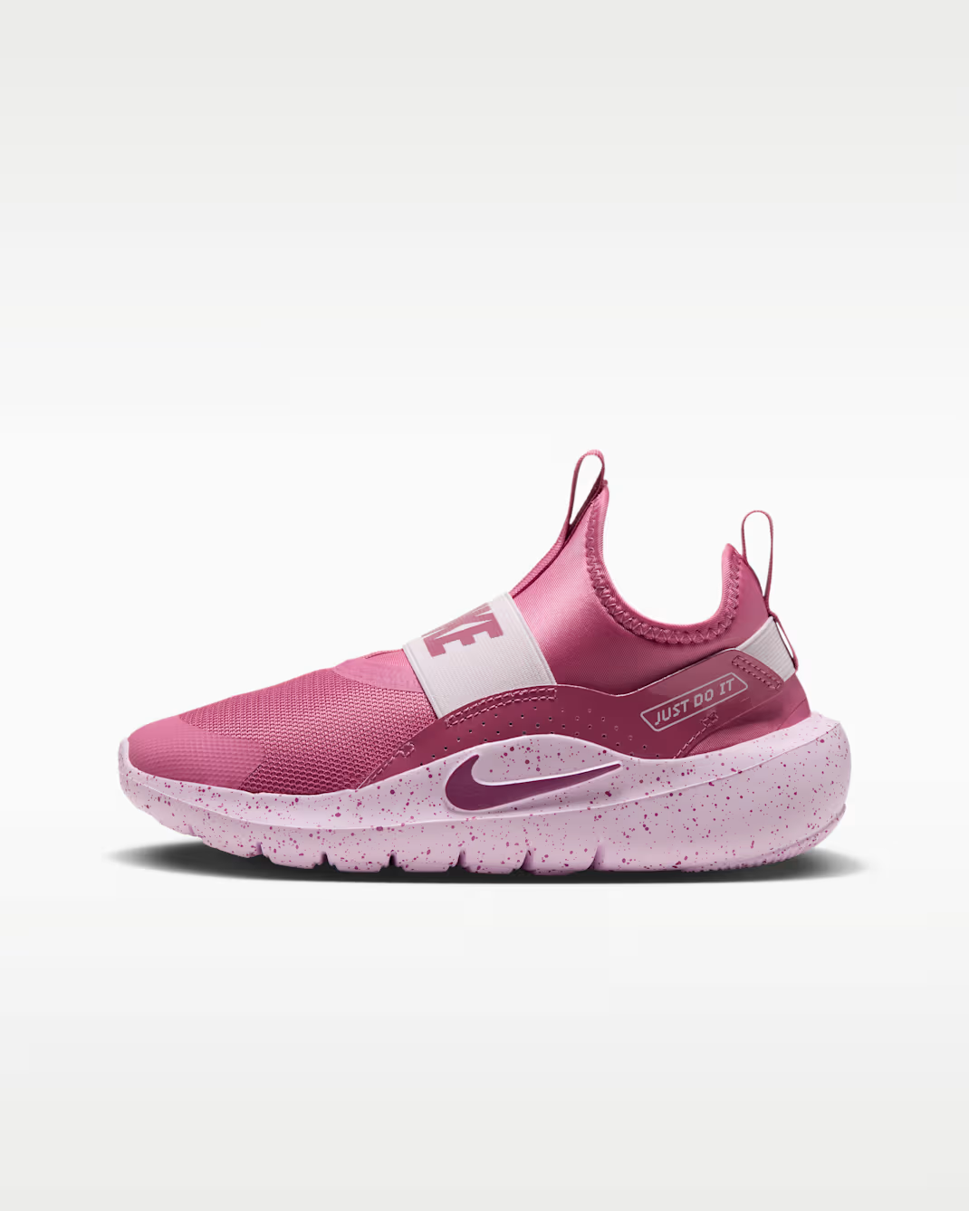 IU8574-609 Nike GS Flex Runner 4 "Peony/Pearl Pink"