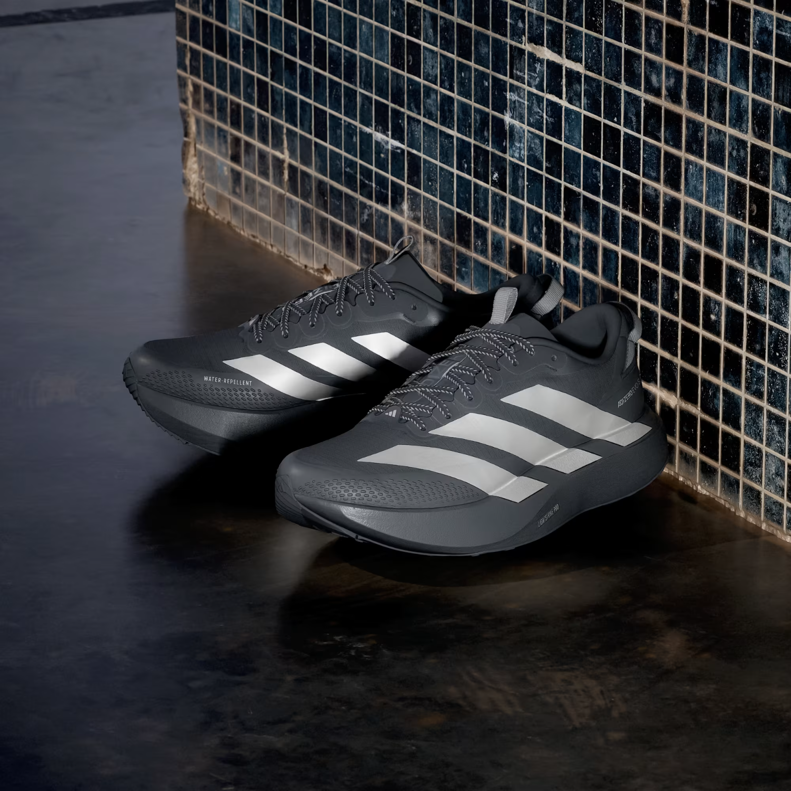 KK2683 adidas Adizero Evo SL ATR "Core Black/Silver Metallic" (Men's)