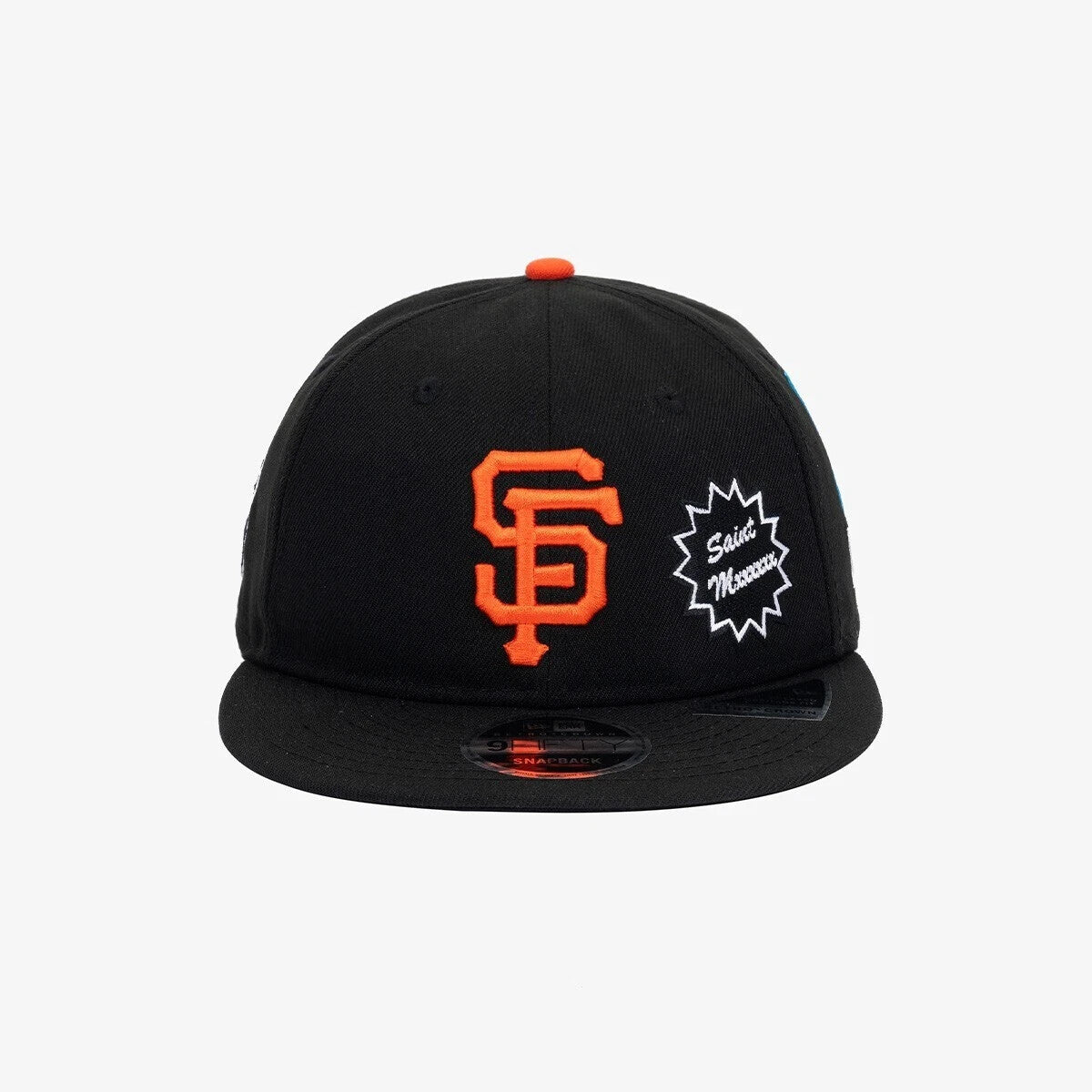 NEW ERA x SAINT Mxxxxxx x MLB Retro Crown 9Fifty San Francisco Giants Black