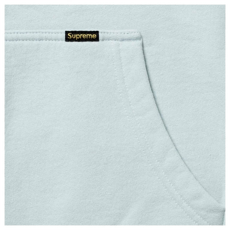 Supreme Reversible Work Zip Up Hooded Sweatshirt Light Blue