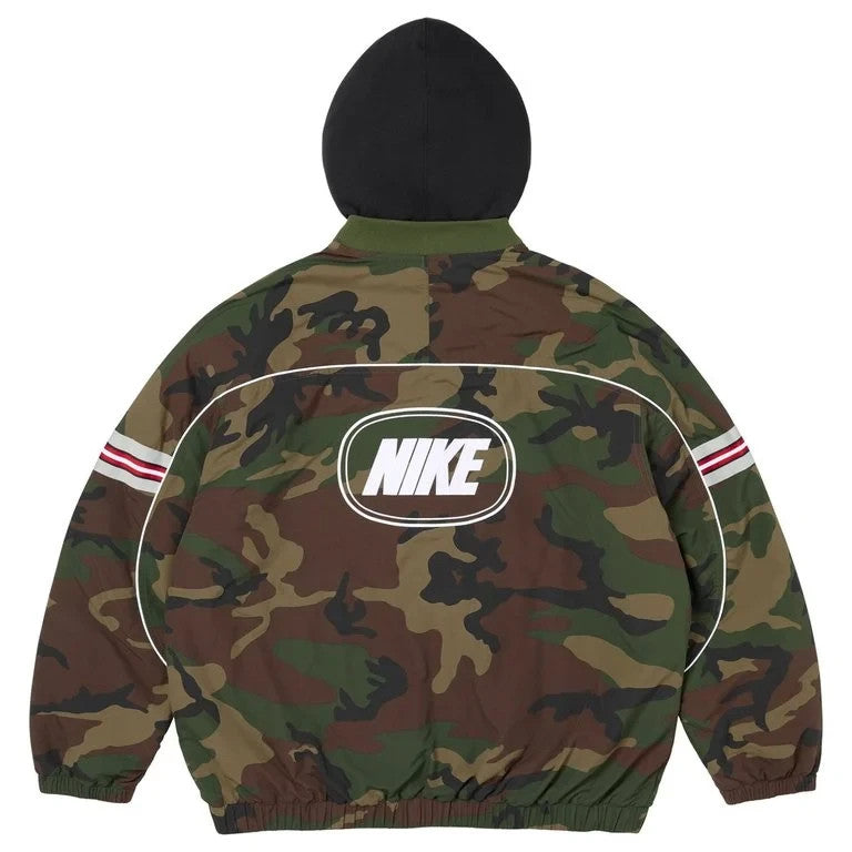 Supreme x Nike Nylon Hooded Jacket Woodland Camo