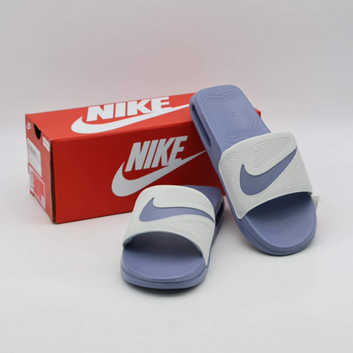 DC1460-410 Nike Air Max Cirro Slide Ashen Slate Photon Dust (Men's)