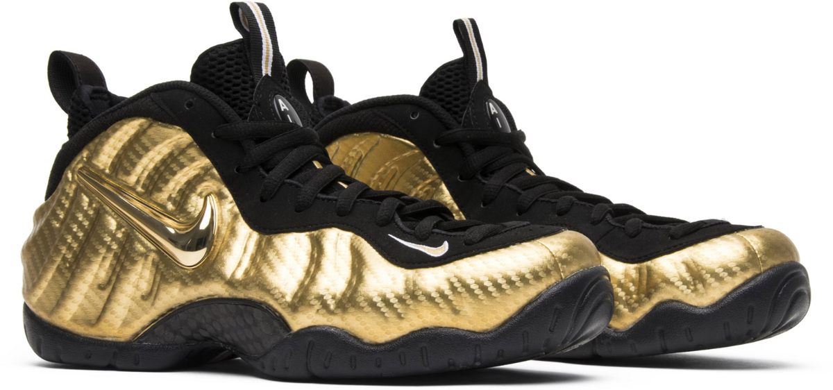 624041-701 Nike Air Foamposite Pro "Metallic Gold" (Men's)