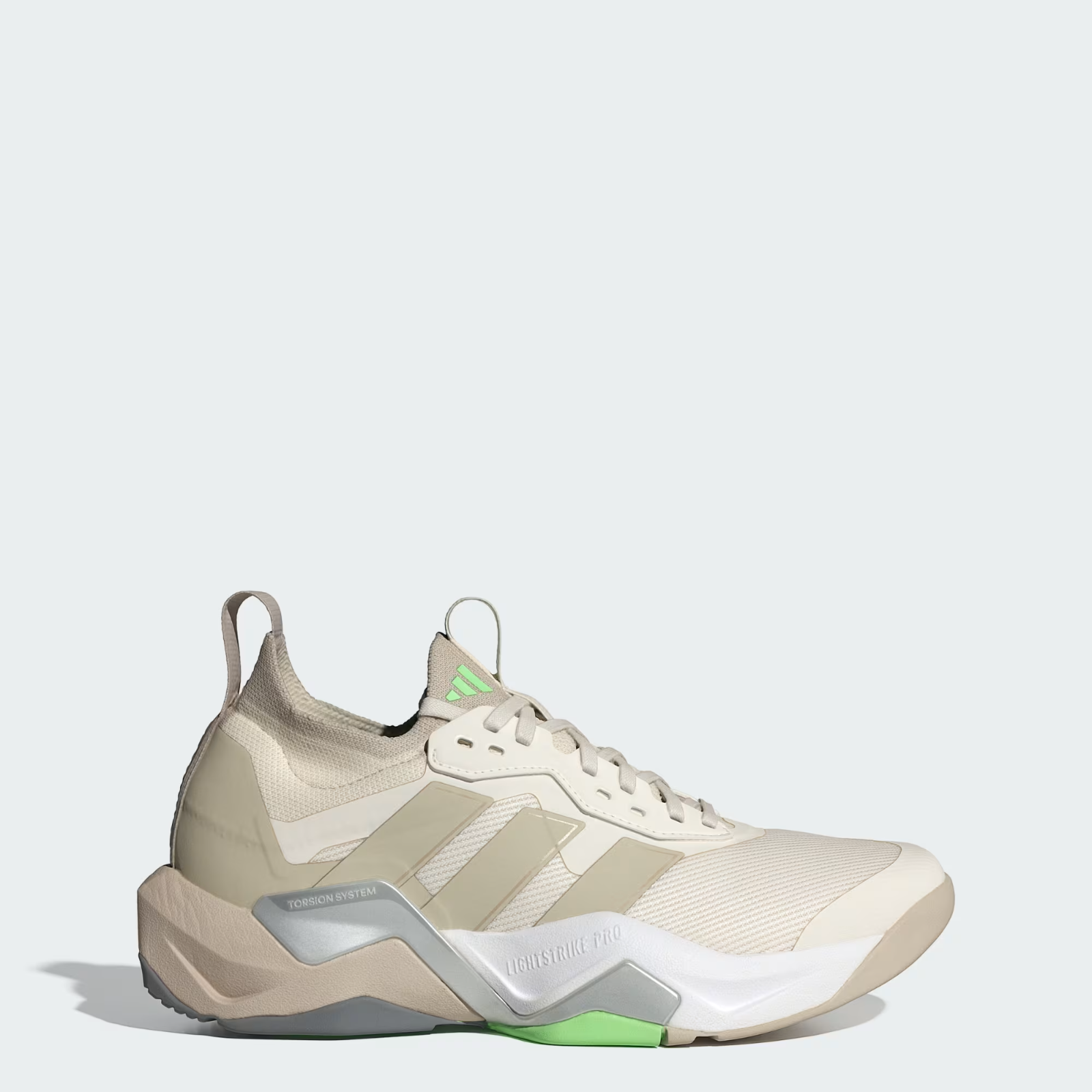 JS3171 adidas Rapidmove ADV 2 Chalk White Beige Lime Burst (Men's)