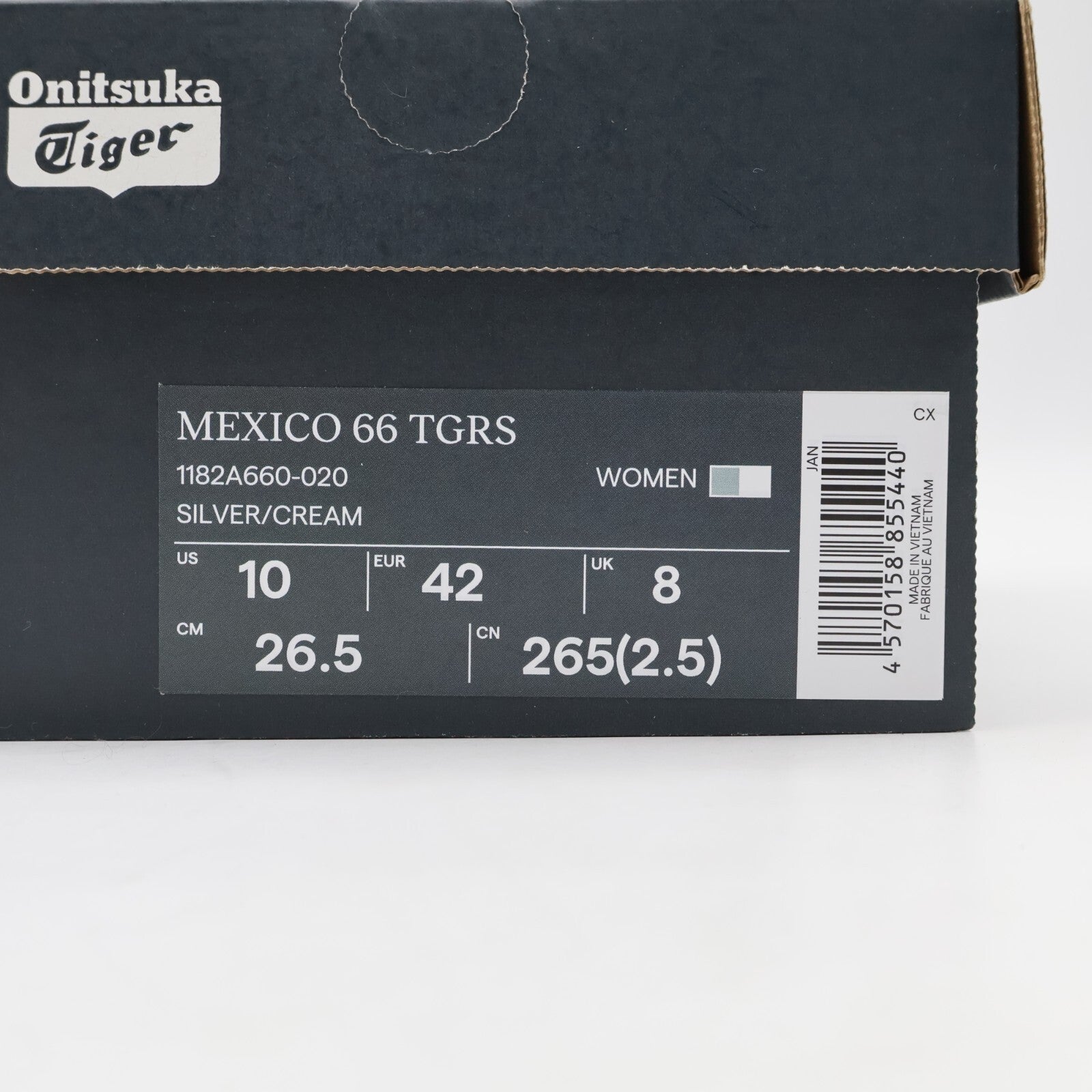 1182A660-020 Onitsuka Tiger Women's Mexico 66 TGRS Silver Cream (Women's)