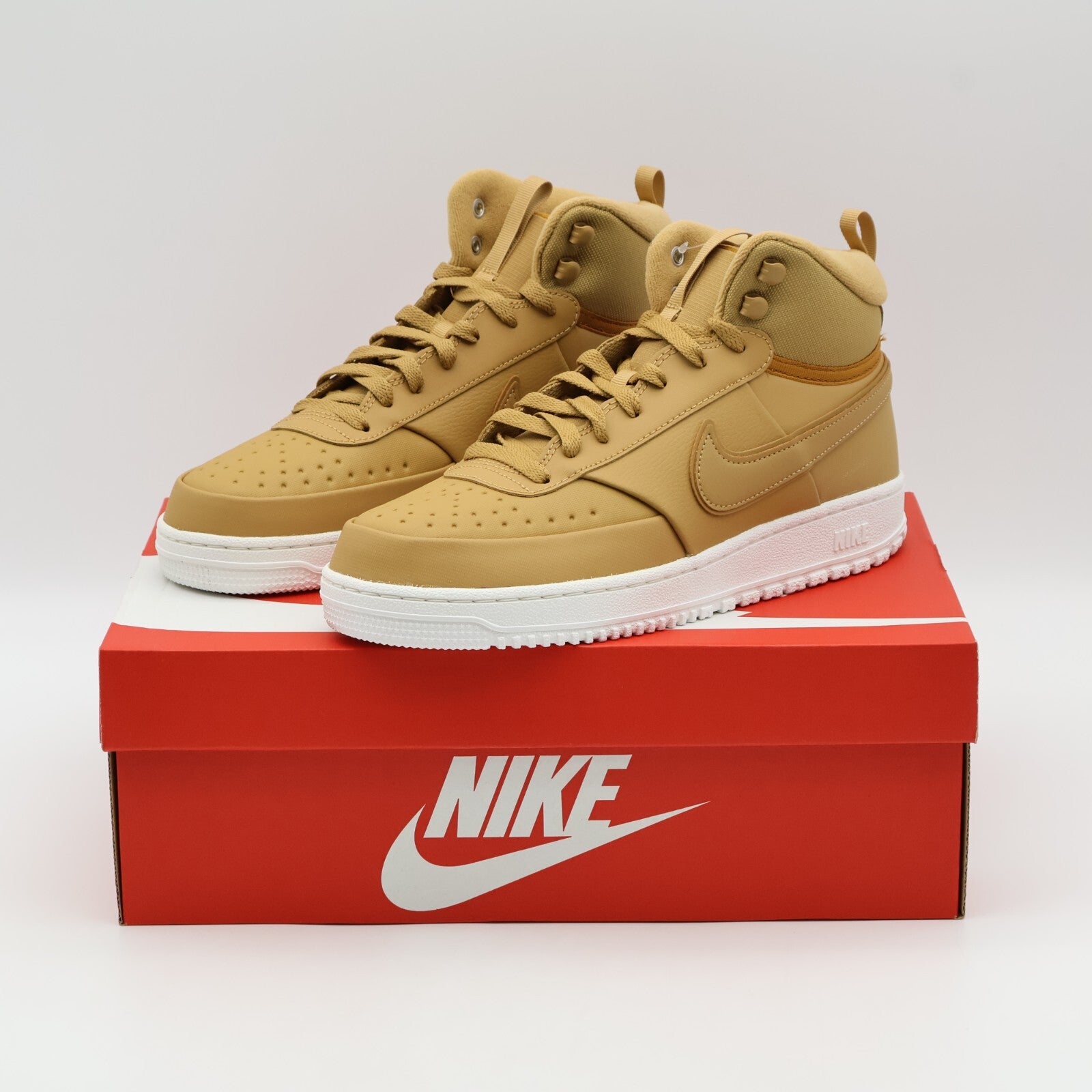 DR7882-700 Nike Court Vision Mid Elemental Gold Sail Desert Ochre (Men's)
