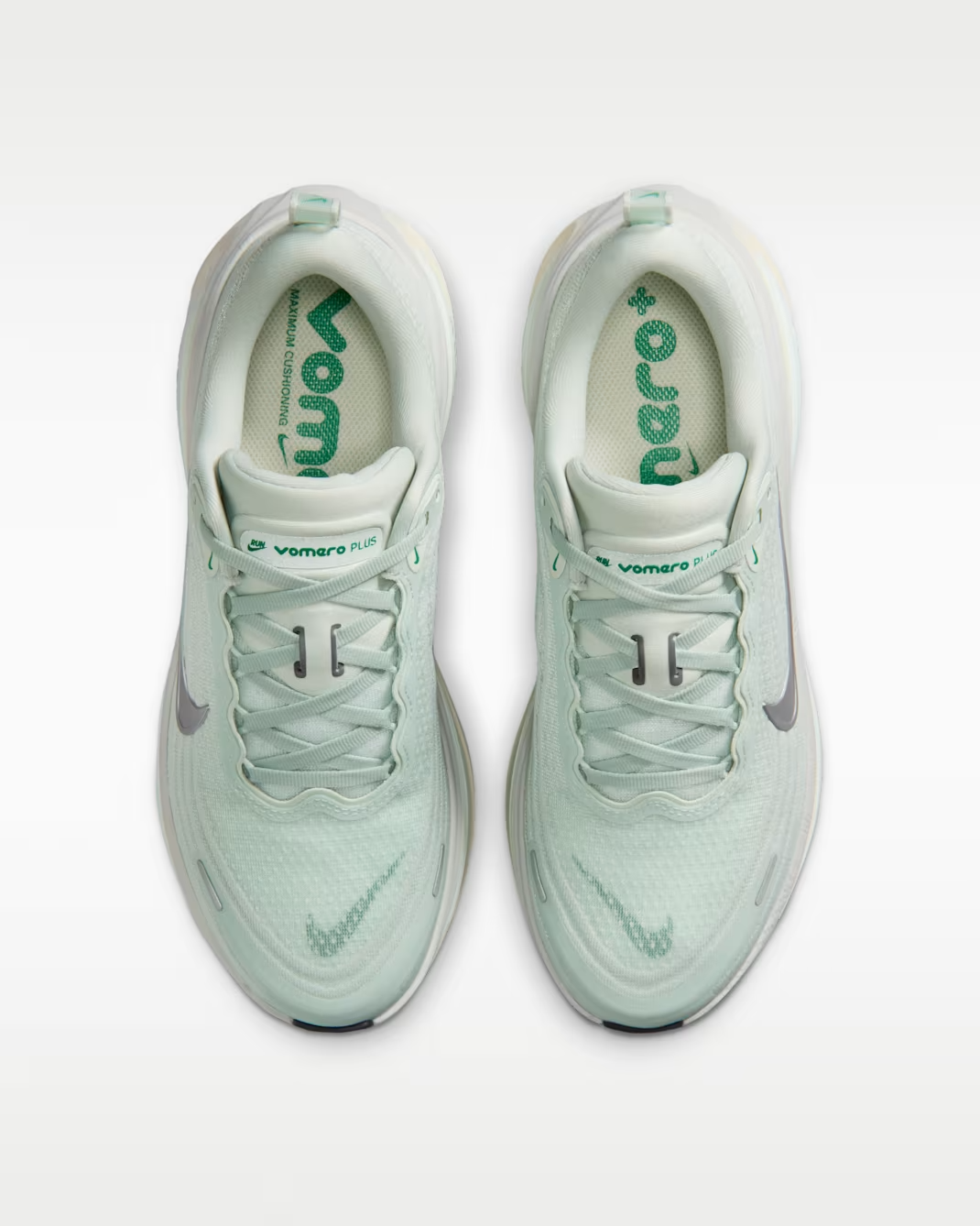 HV8154-004 Nike Vomero Plus Light Silver/Barely Green (Women's)