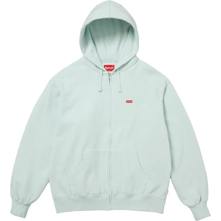 Supreme Small Box Zip Up Hooded Sweatshirt Mint