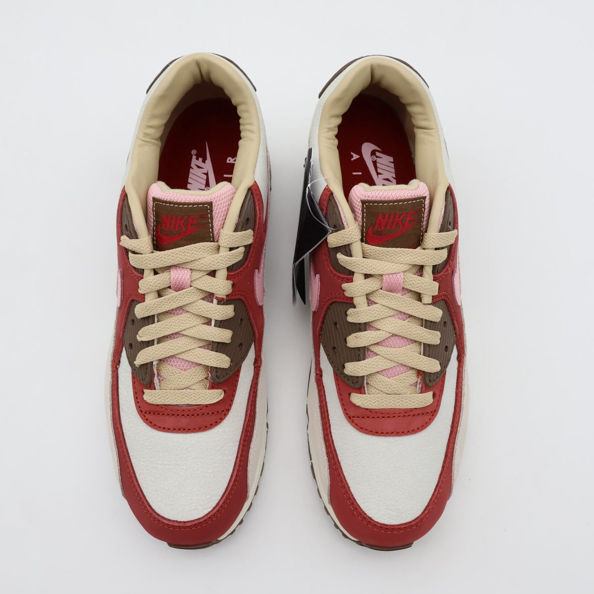 CU1816-100 Nike Air Max 90 NRG Bacon Red Sail White Pink Brown