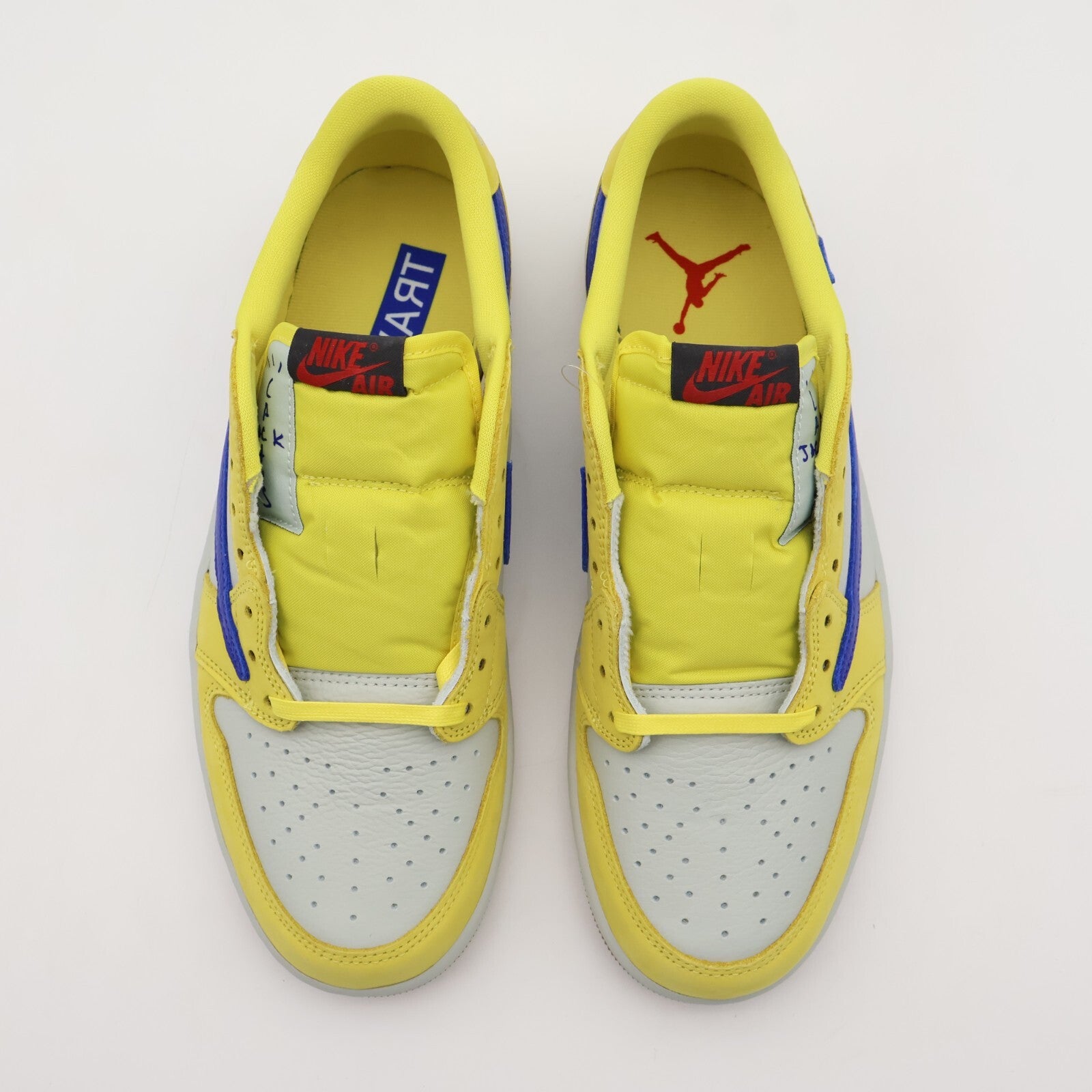 DZ4137-700 Travis Scott Nike Air Jordan 1 Retro Low OG Canary (Women's)