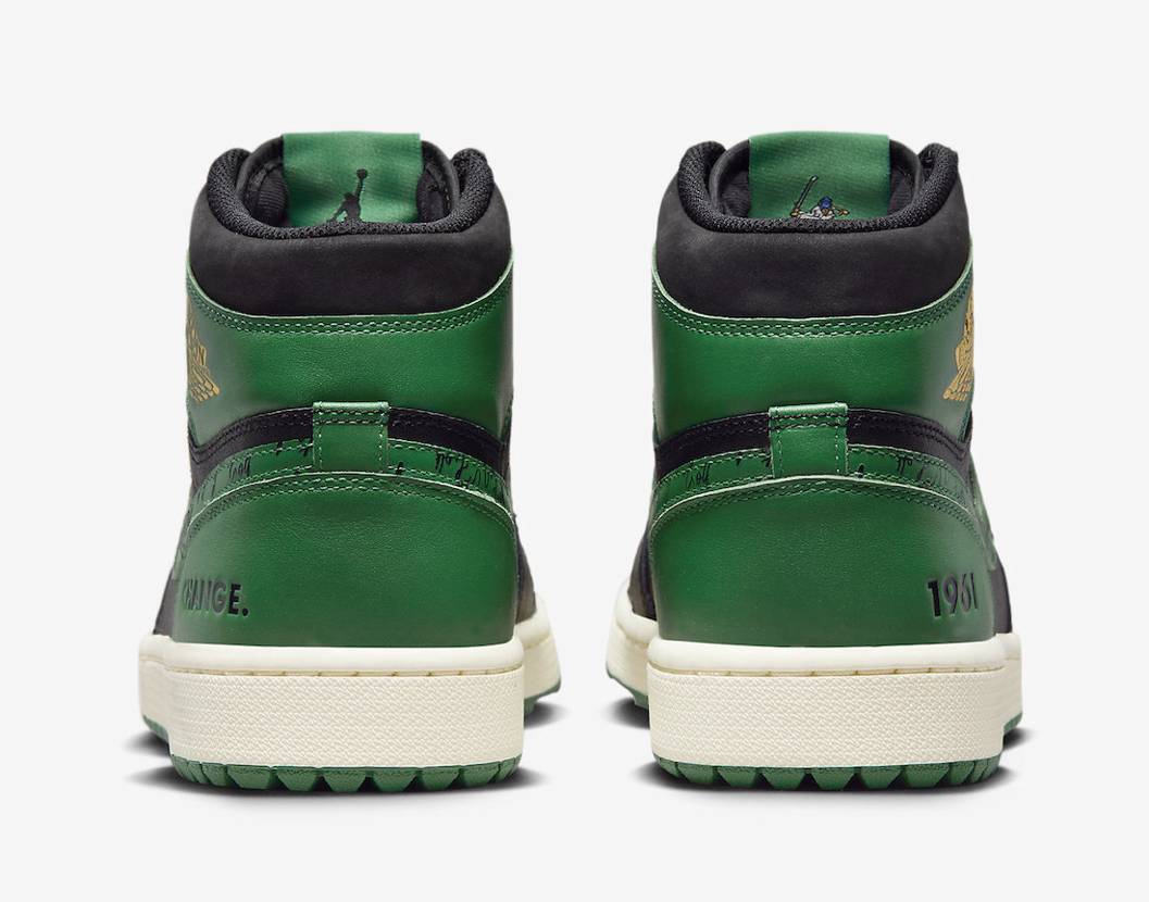 FJ0849-001 Eastside Golf Nike Air Jordan 1 High Golf Malachite 1961 (Men's)