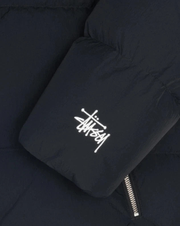 Stussy Down Puffer Nylon Black