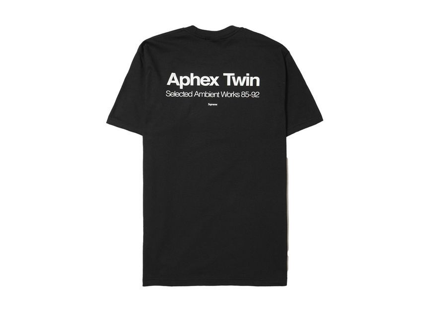 Supreme Aphex Twin Ambient Works Tee Black