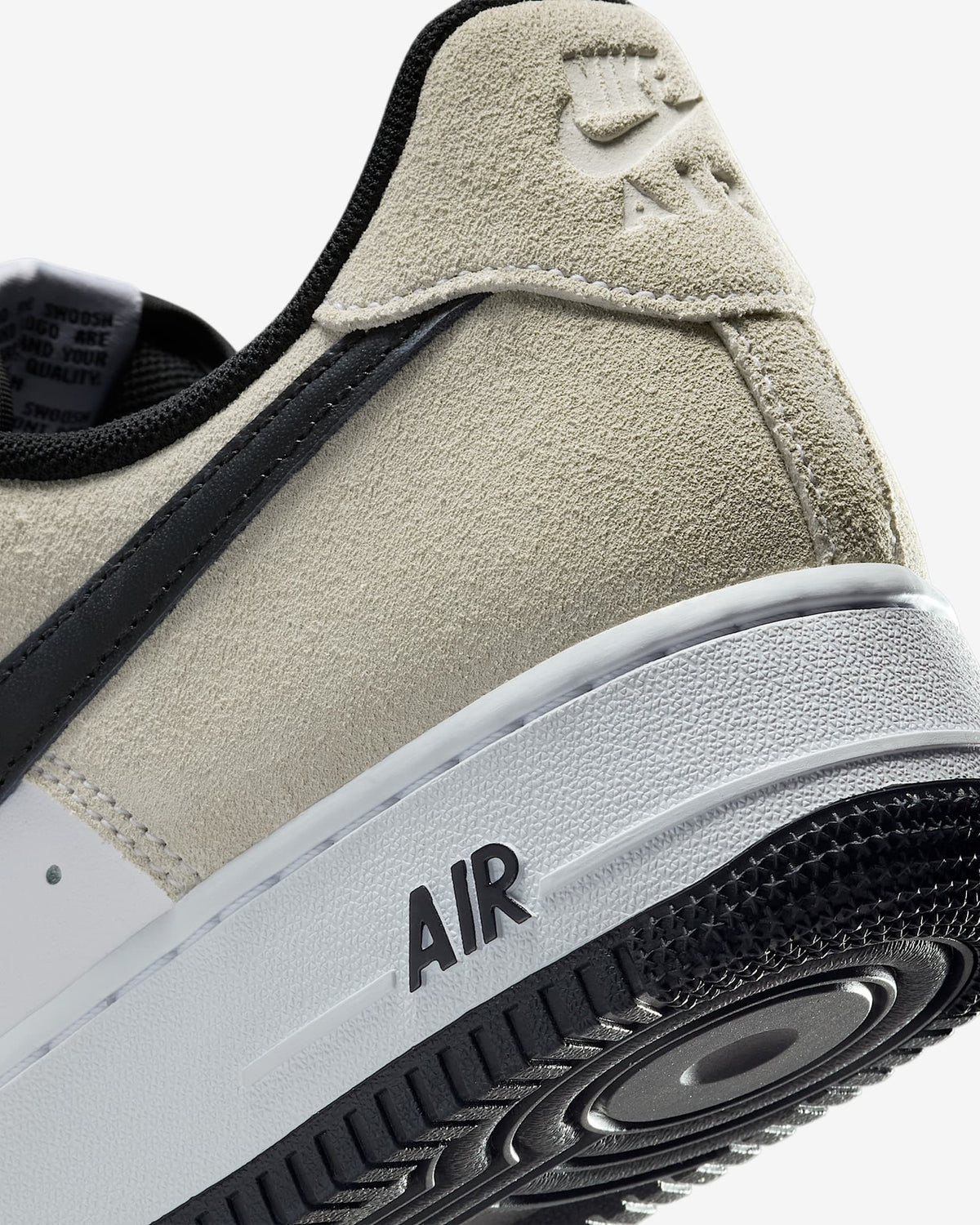 IB6388-100 Nike Air Force 1 SK8 White Black White (Men's)