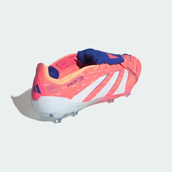JI1093 adidas Predator Elite Fold-Over Tongue FG Signal Coral Cloud White (Men's