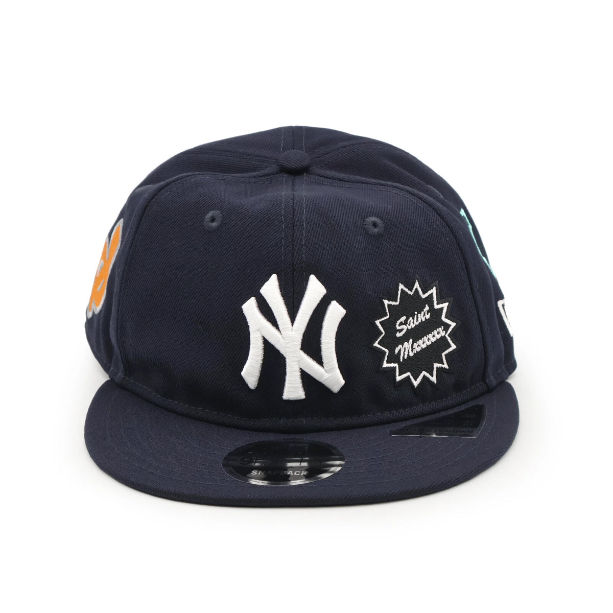 NEW ERA x SAINT Mxxxxxx x MLB Retro Crown 9Fifty New York Yankees Navy