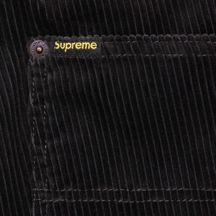 Supreme Wide Wale Corduroy Painter Pant Black