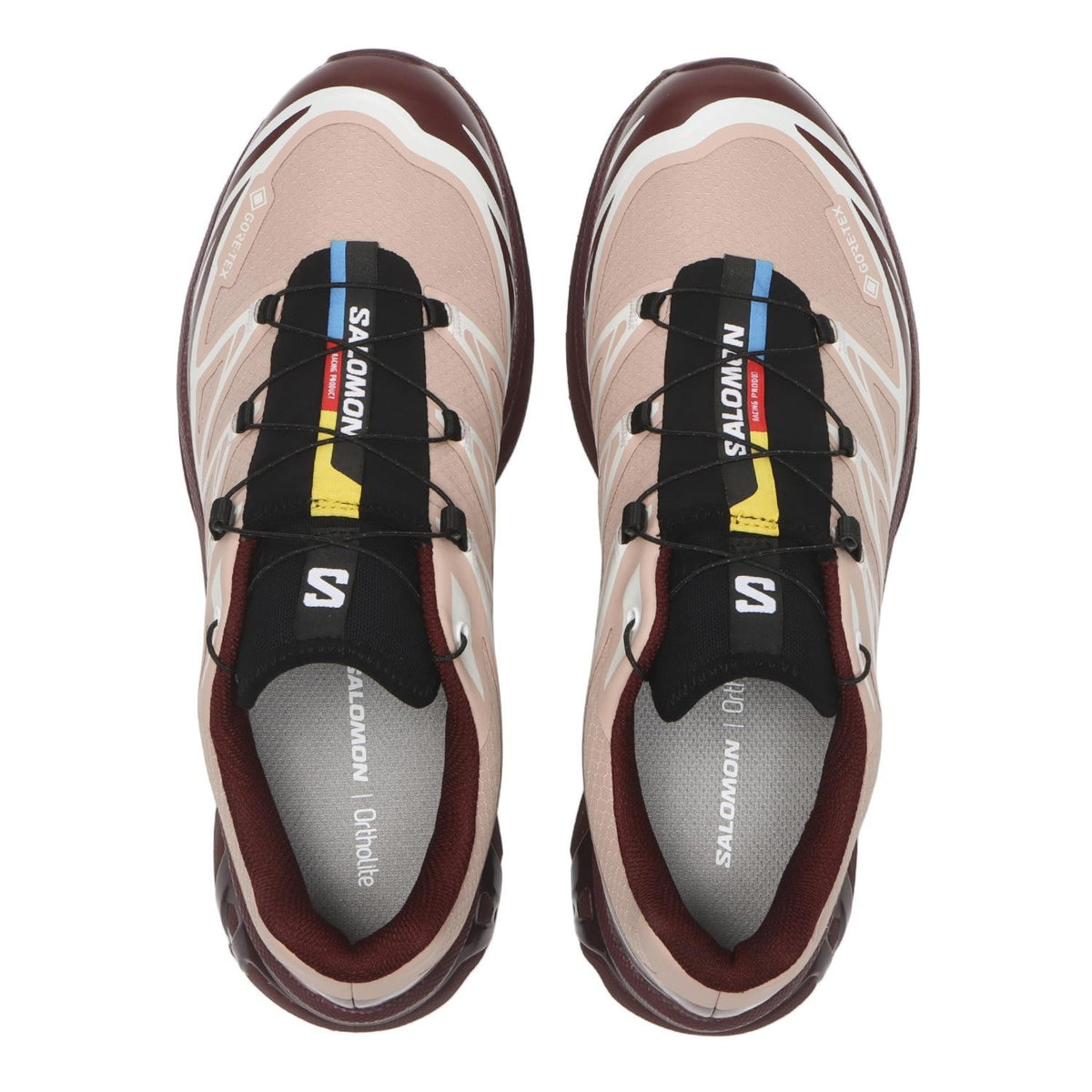L47863700 SALOMON XT-6 GORE-TEX MAHOGANY ROSE TAWNY PORT BLACK (Men's)