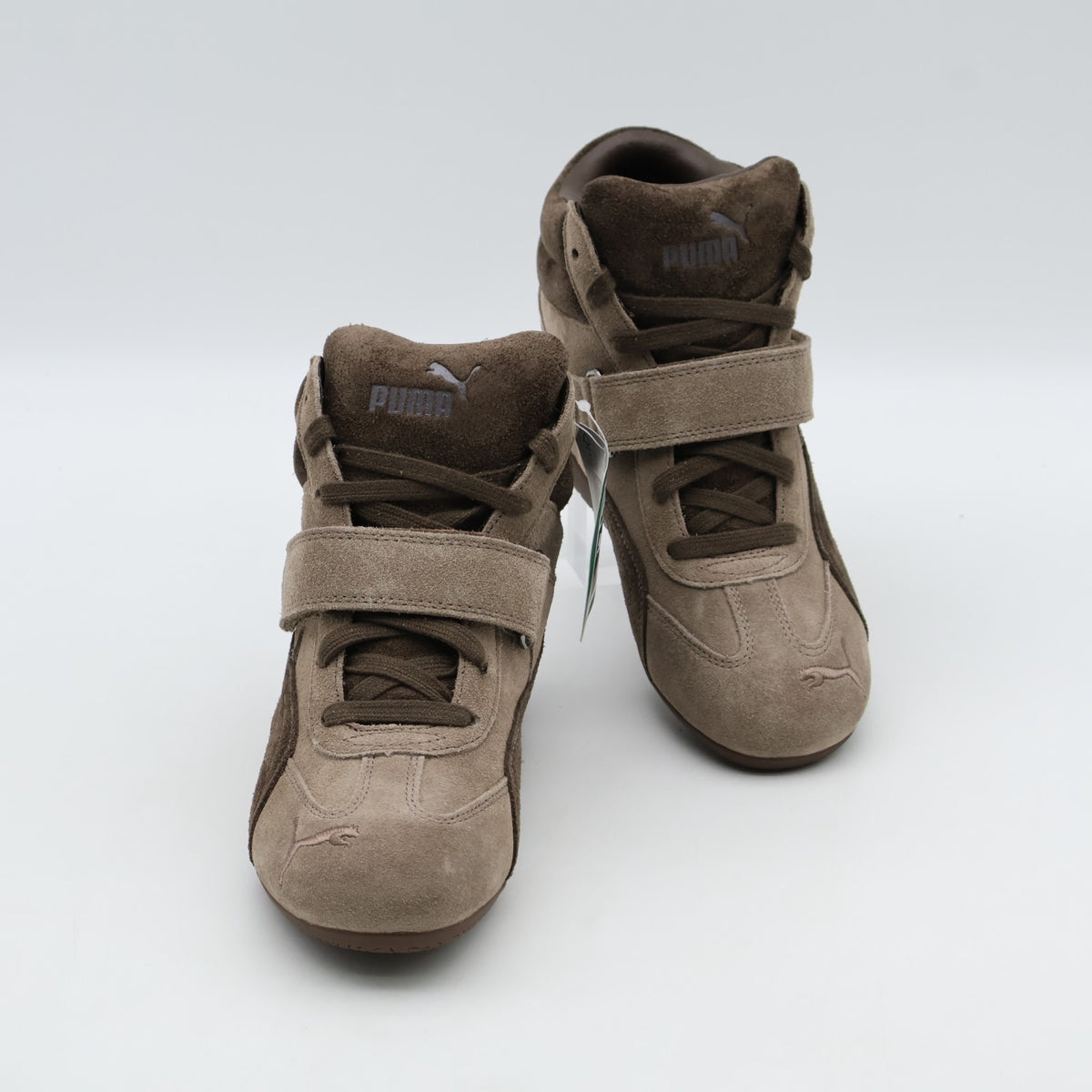407878-01 Puma Women's Speedcat Wedge Totally Taupe Chocolate (Women's)