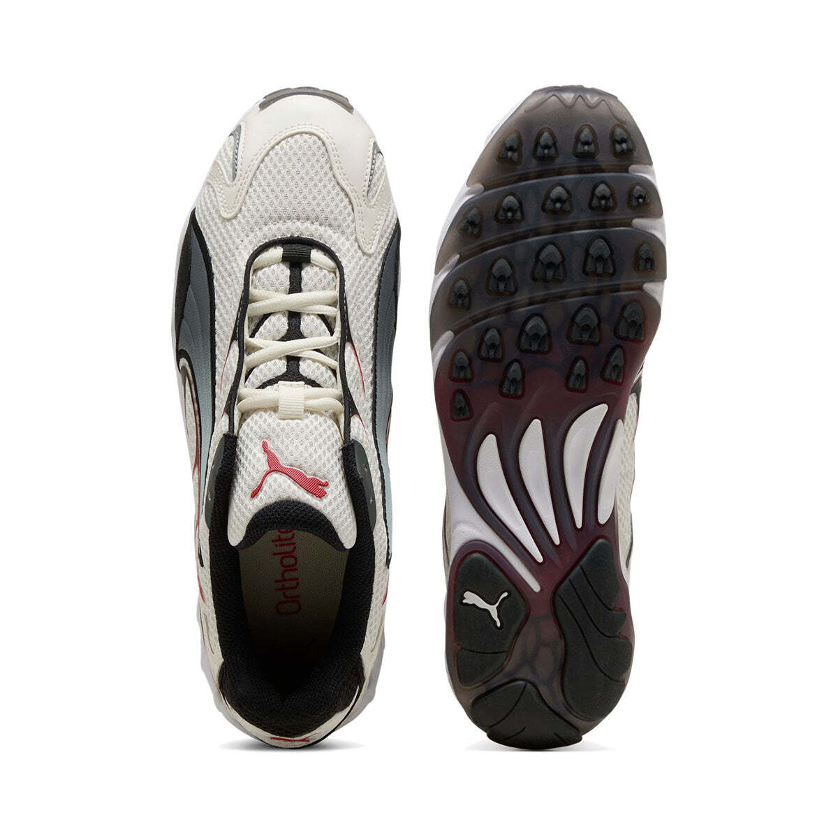 401560-11 Puma Inhale Warm White For All Time Red (Men's)