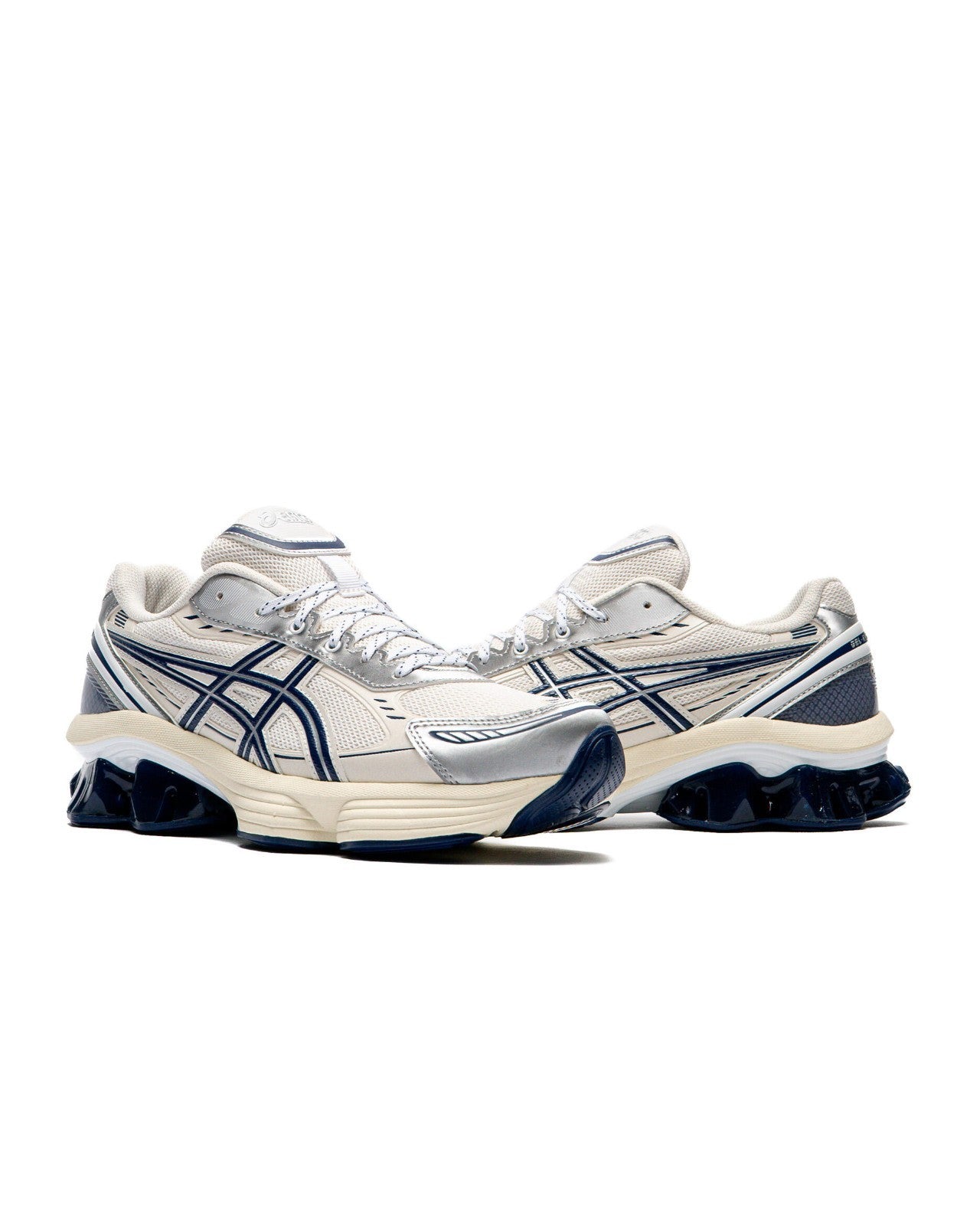 1203A591-104 Asics Gel-Kinetic Fluent White Independence Blue (Men's)