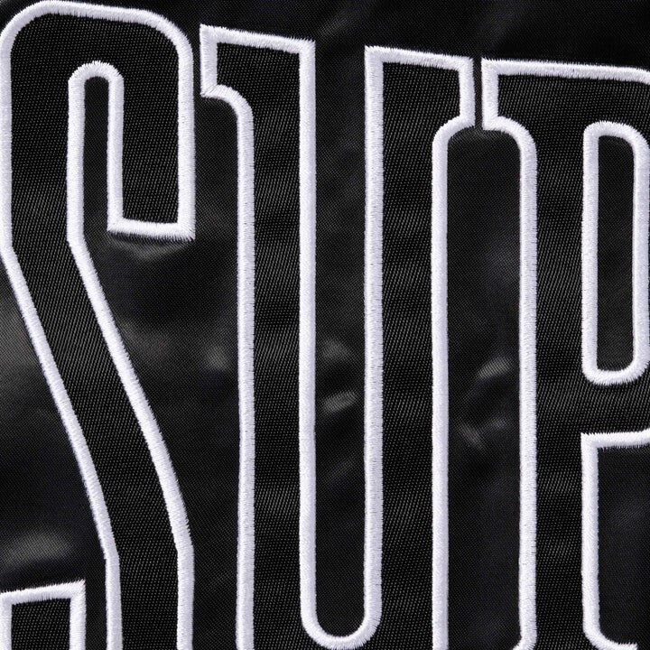 Supreme Satin Piping Pullover Black