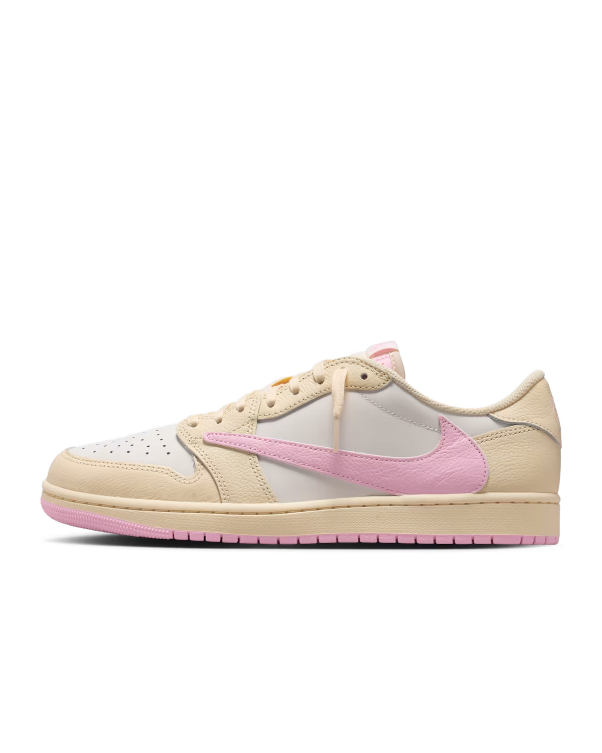 IQ7604-100 Travis Scott Ã Nike Air Jordan 1 Retro Low OG"Muslin/Shy Pink"(Men's)