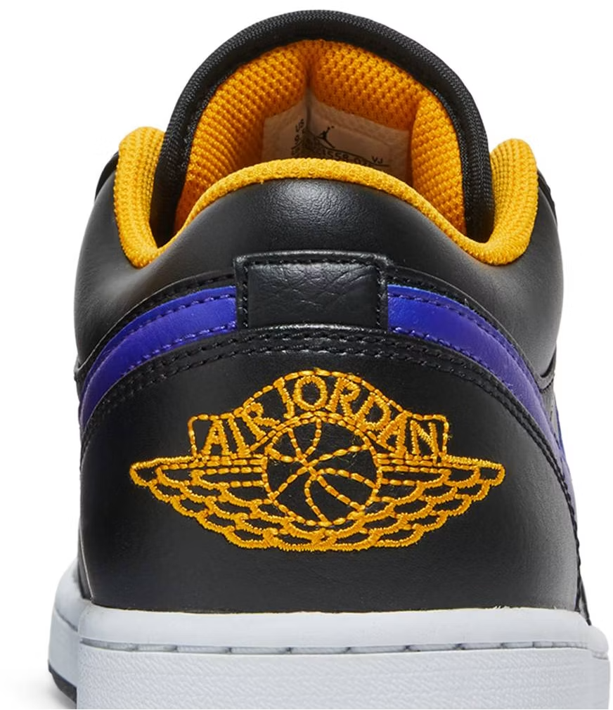 553558-075 Nike Air Jordan 1 Low "Lakers" (Men's)