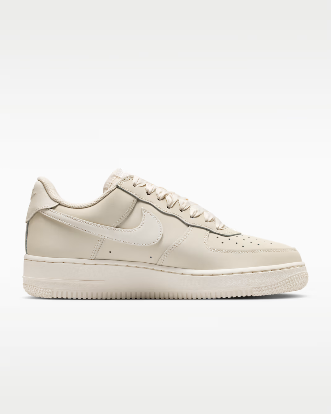 IR0871-100 Nike Air Force 1 Low Ribbon Lace Oatmeal (Women's)