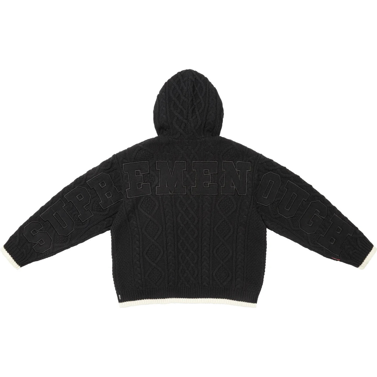 Supreme GOODENOUGH Zip Up Hooded Sweater Black