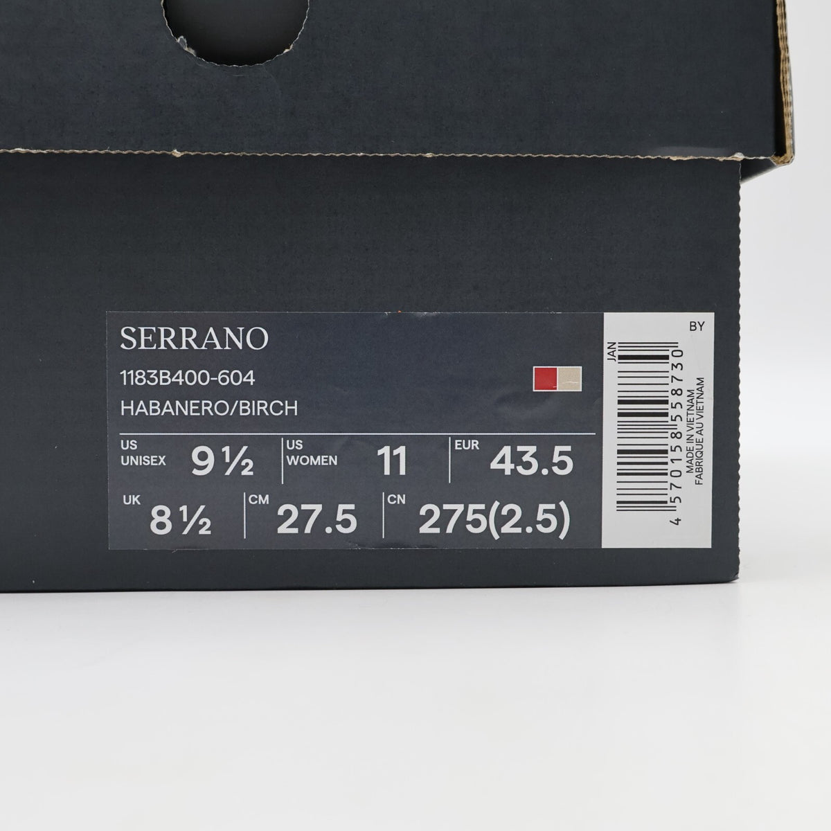 1183B400-604 Onitsuka Tiger Serrano Habanero Birch (Men's)