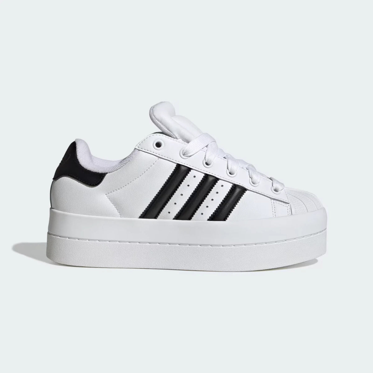 KI1925 adidas Superstar Stack Cloud White/Core Black (Women's)