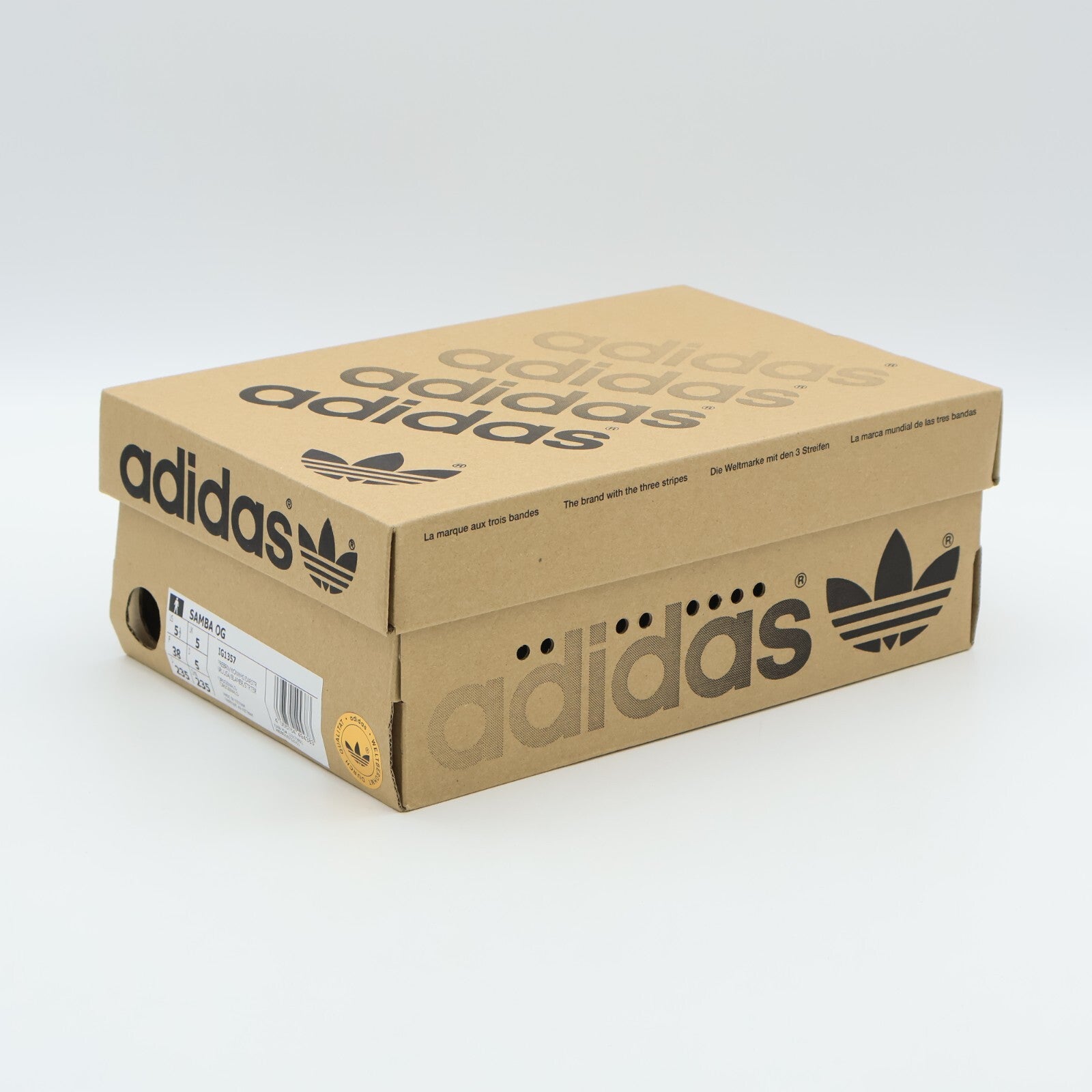 IG1357 adidas Originals Samba Preloved Brown Wonder White Earth Strata (Men's)