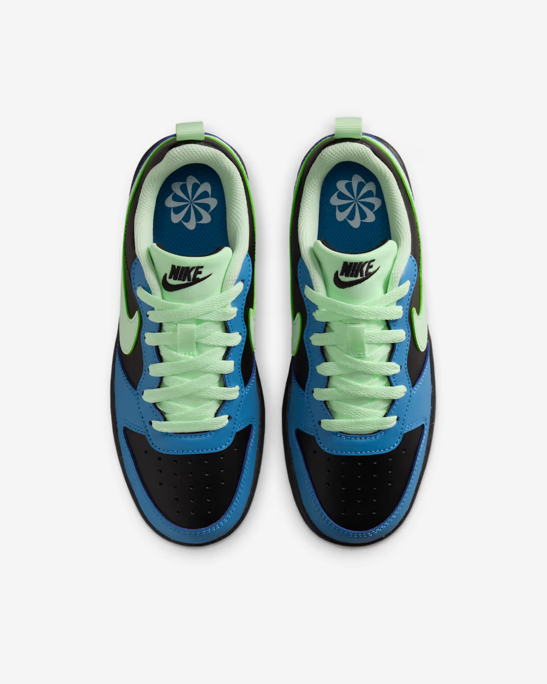 DV5456-012 Nike GS Court Borough Low Recraft Black Dutch Blue Phantom