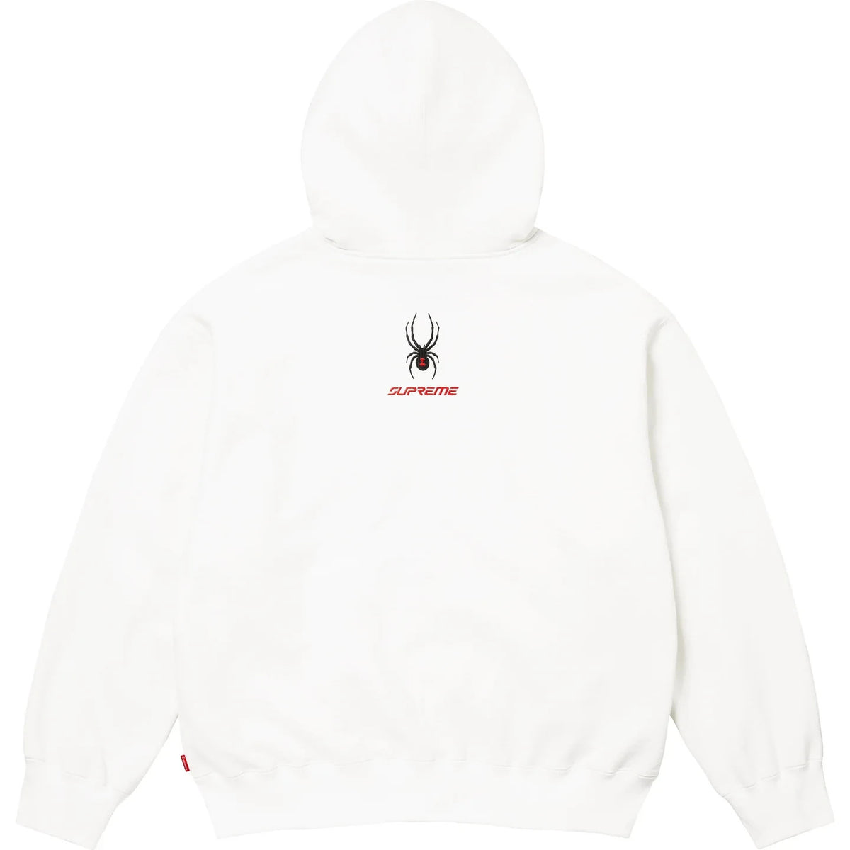 Supreme Spyder Zip Up Hooded Sweatshirt White