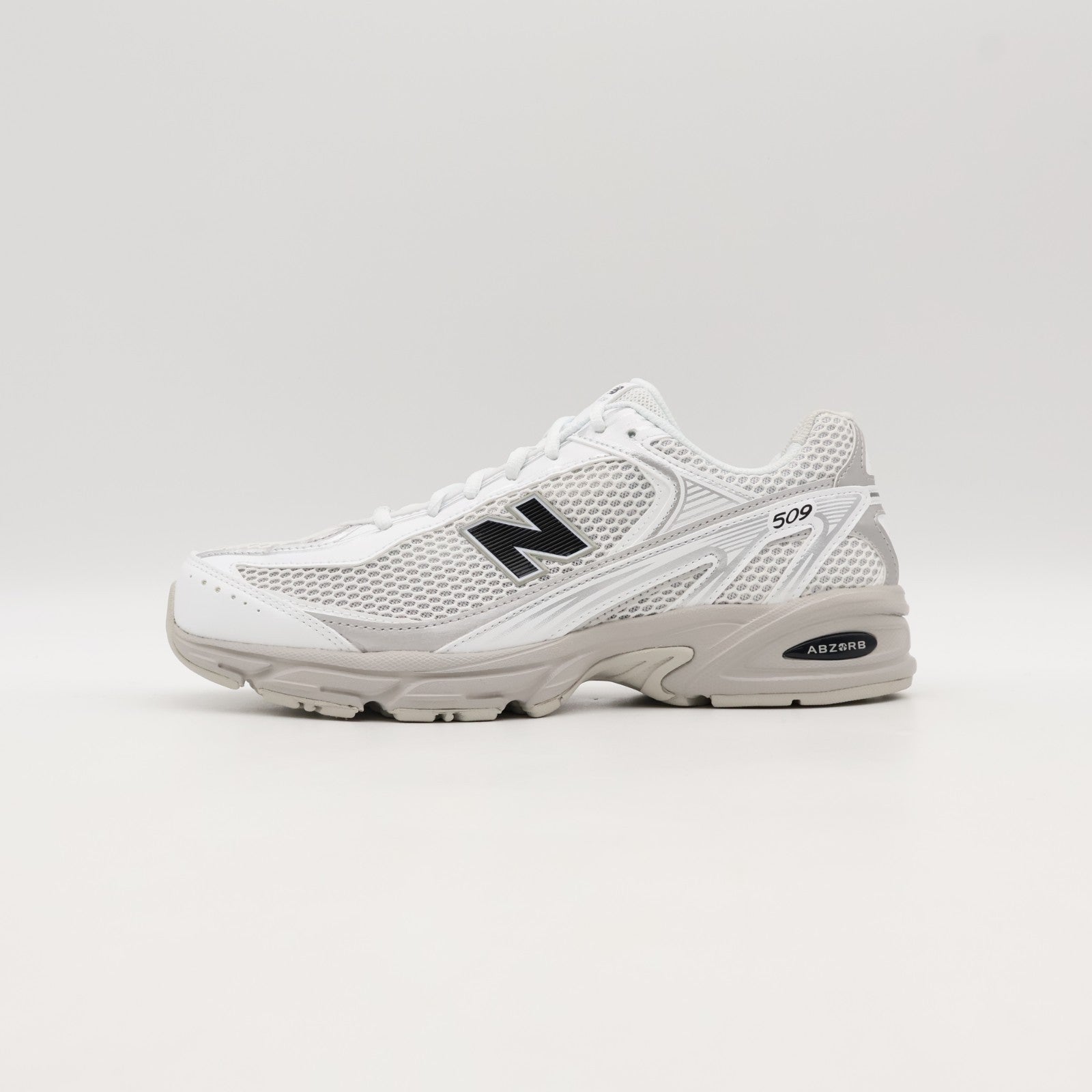 U509WS New Balance 509 White Silver Metallic (Men's)